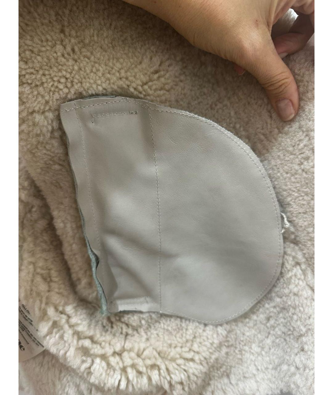 ACNE STUDIOS Салатовая замшевая дубленка, фото 7