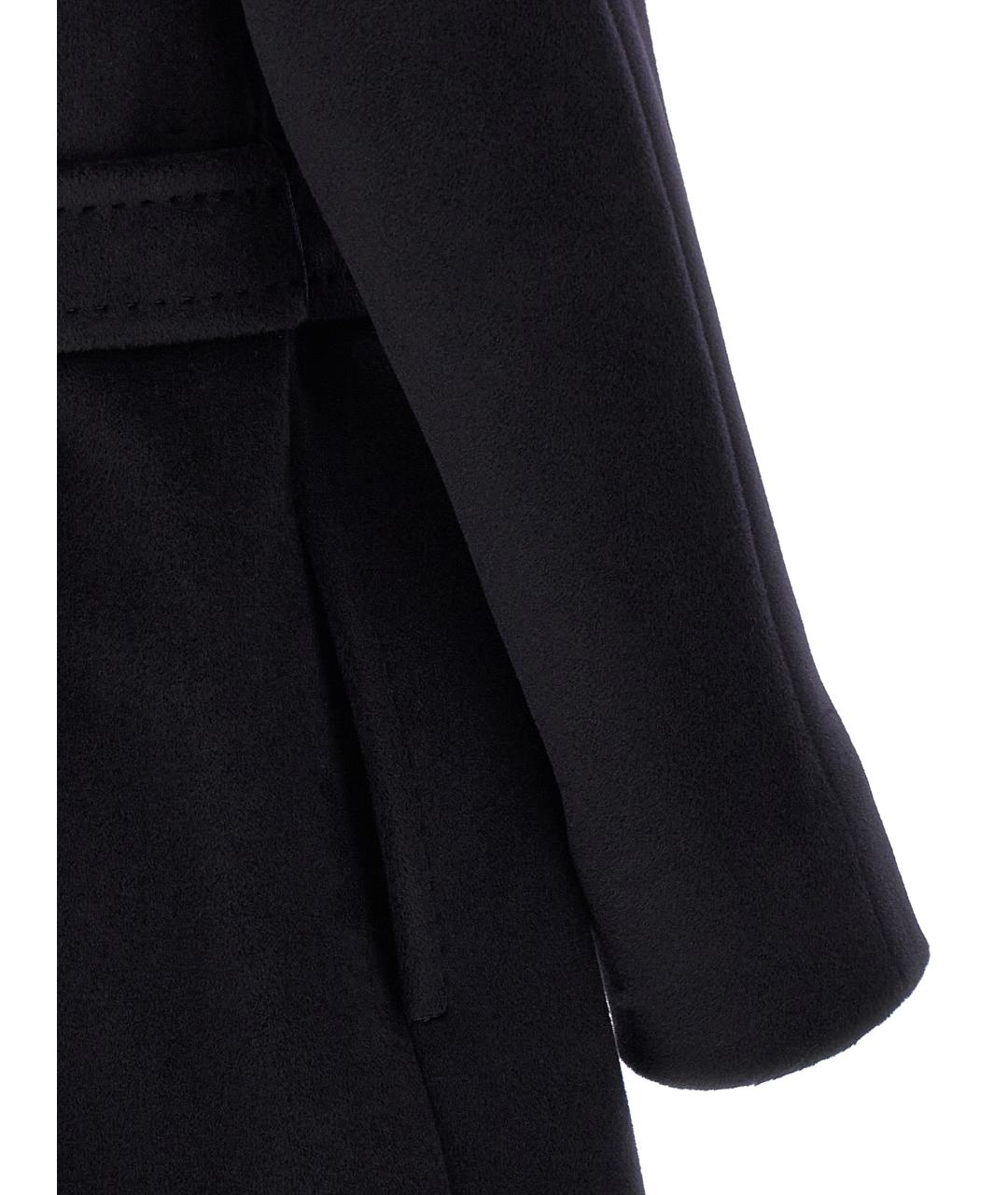 MAX MARA STUDIO Синее шерстяное пальто, фото 4