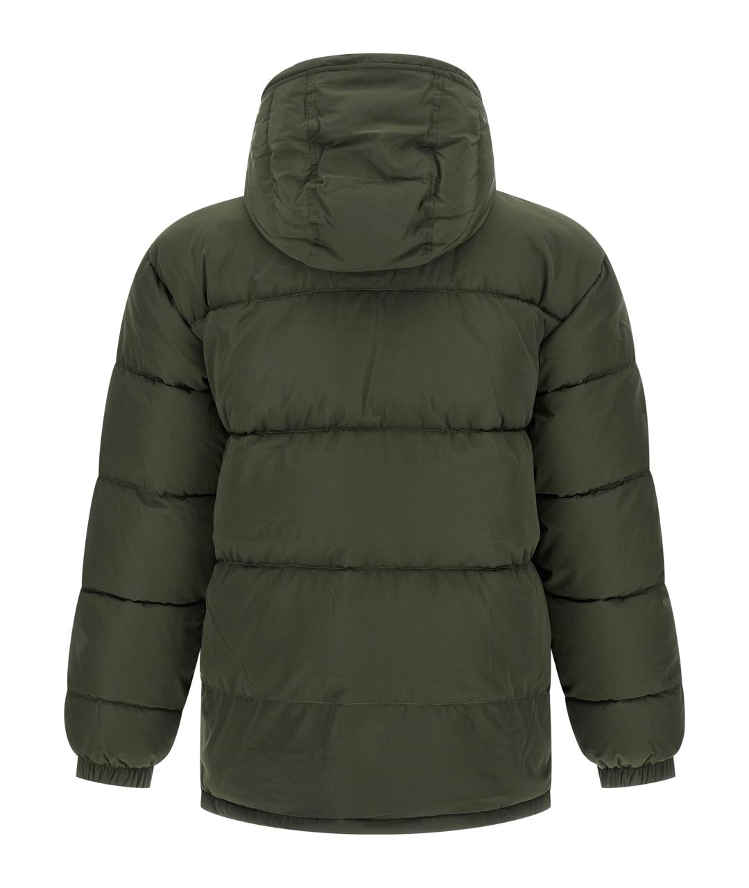 CARHARTT WIP Зеленый полиамидовый пуховик, фото 3