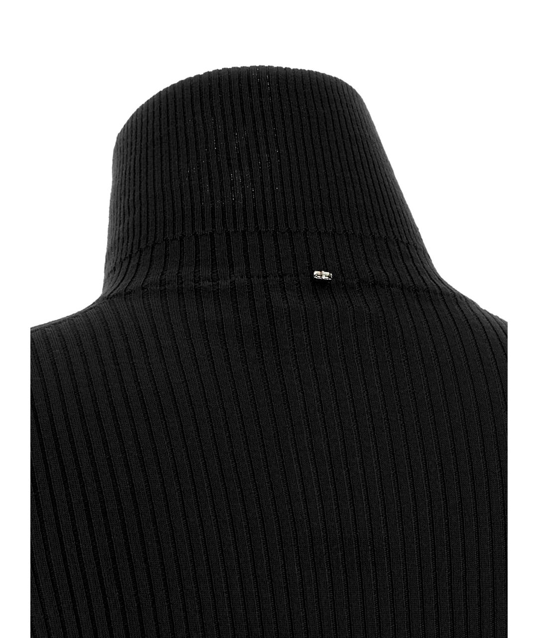 SPORTMAX Черная шерстяная водолазка, фото 4