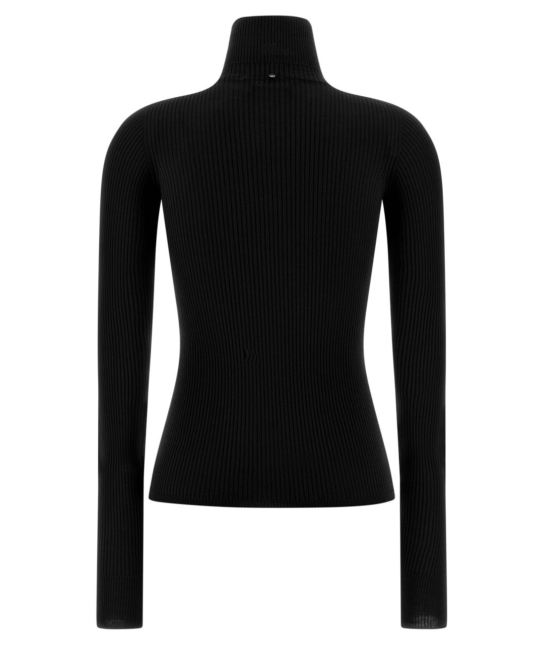 SPORTMAX Черная шерстяная водолазка, фото 2