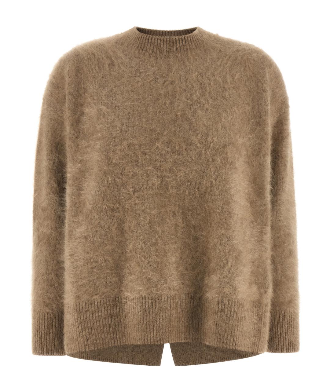 'S MAX MARA Бежевый кашемировый джемпер / свитер, фото 1