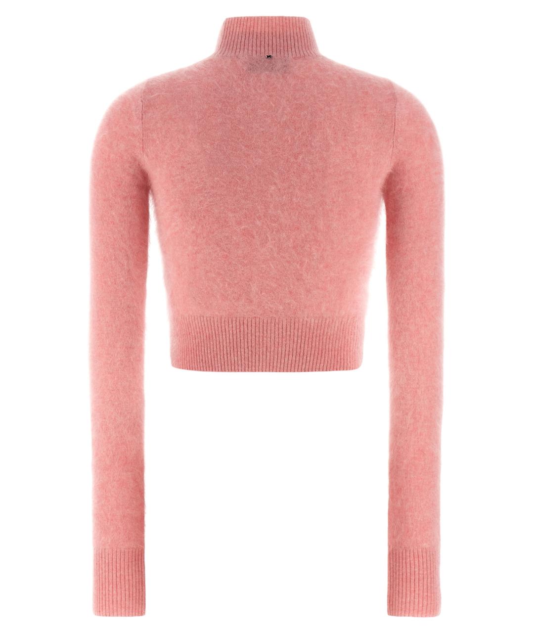 SPORTMAX Розовый кашемировый джемпер / свитер, фото 2