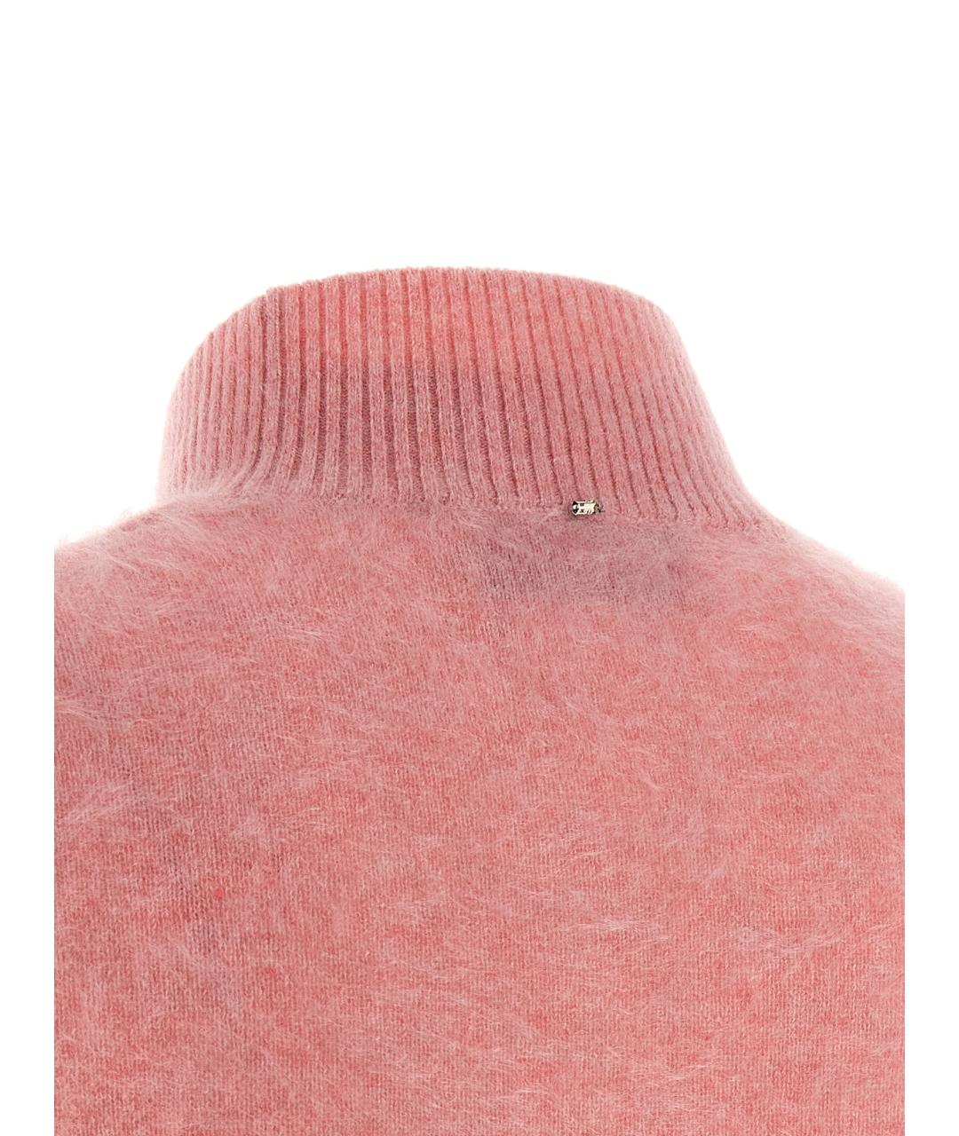 SPORTMAX Розовый кашемировый джемпер / свитер, фото 4