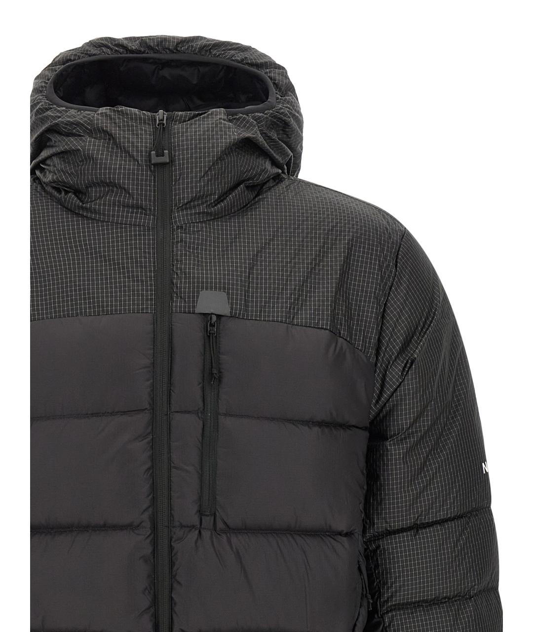 THE NORTH FACE Черный полиамидовый пуховик, фото 3