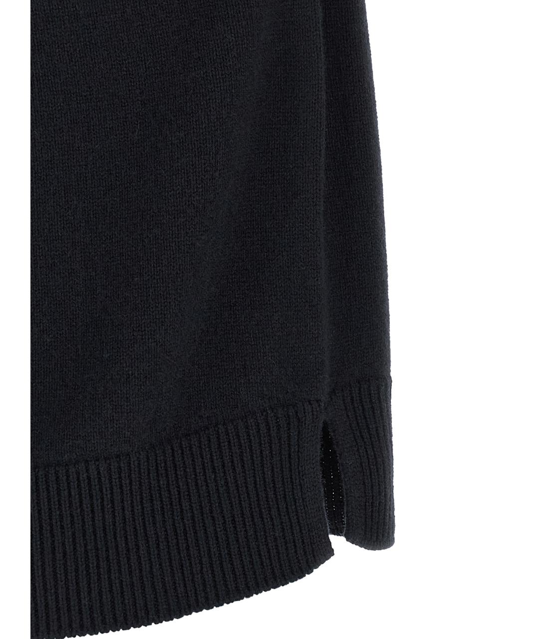 'S MAX MARA Черный кашемировый джемпер / свитер, фото 4