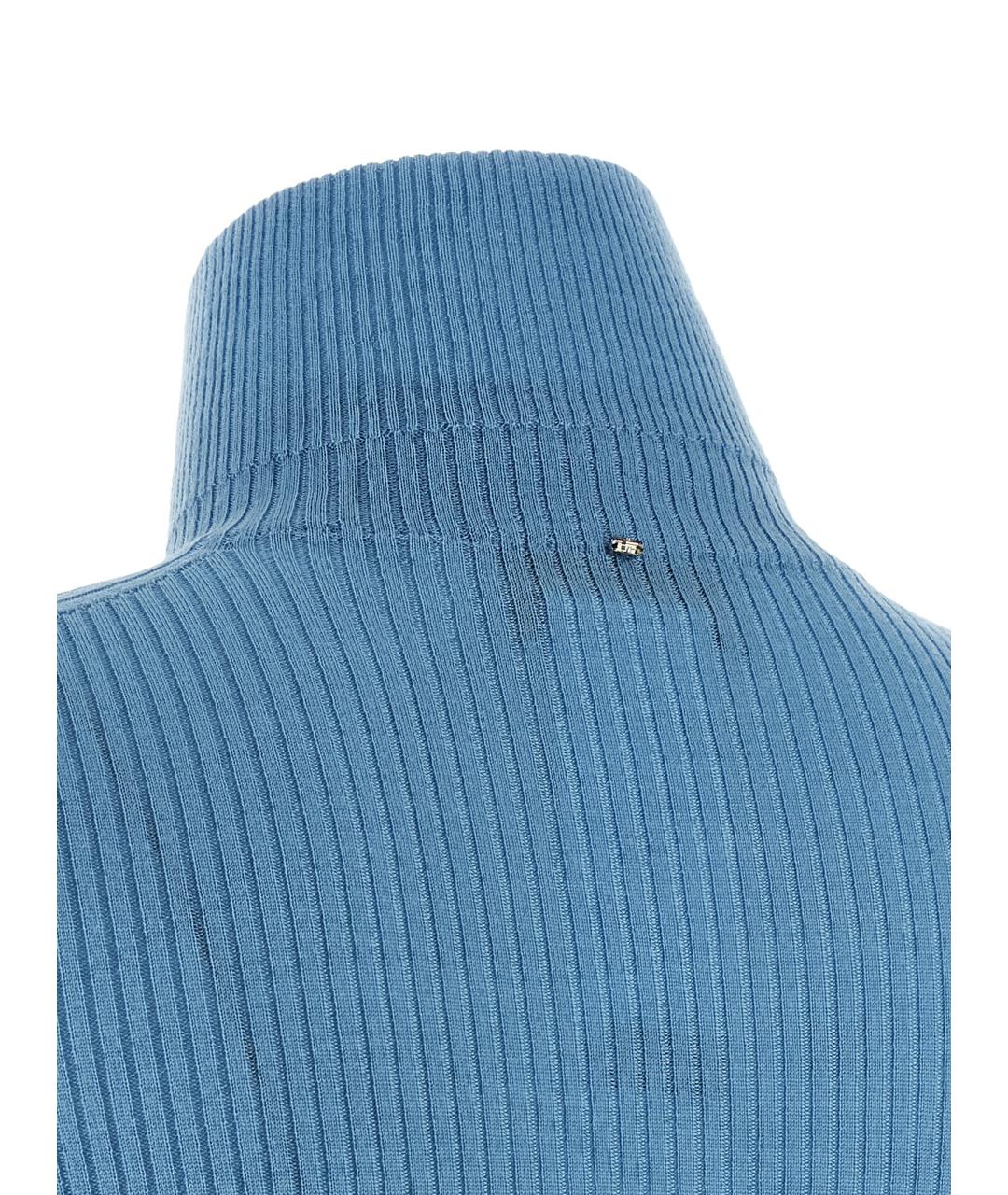 SPORTMAX Голубой шерстяной джемпер / свитер, фото 4