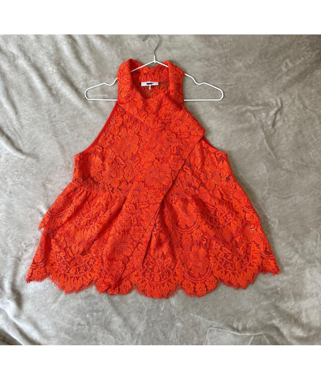 GANNI Оранжевая блузы, фото 3