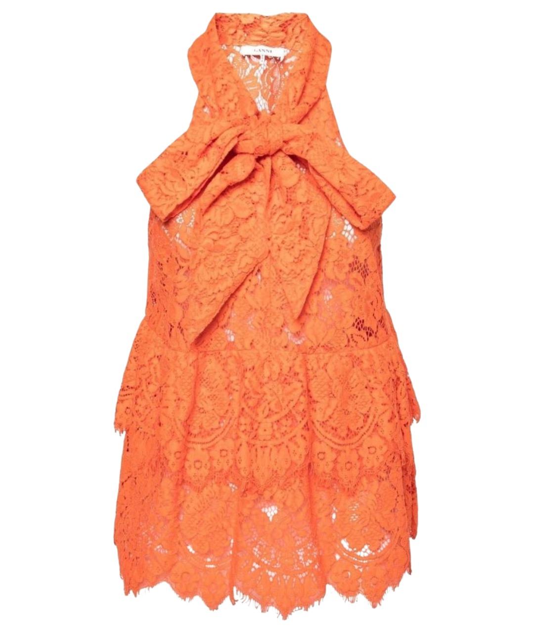 GANNI Оранжевая блузы, фото 1