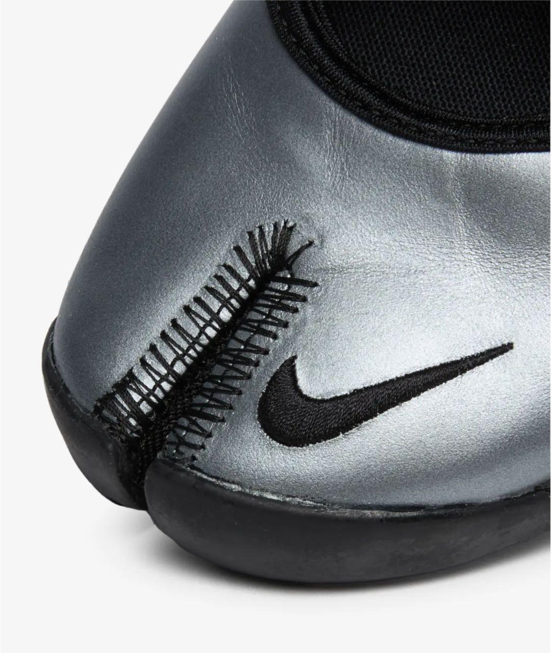 NIKE Серебряные кожаные балетки, фото 7