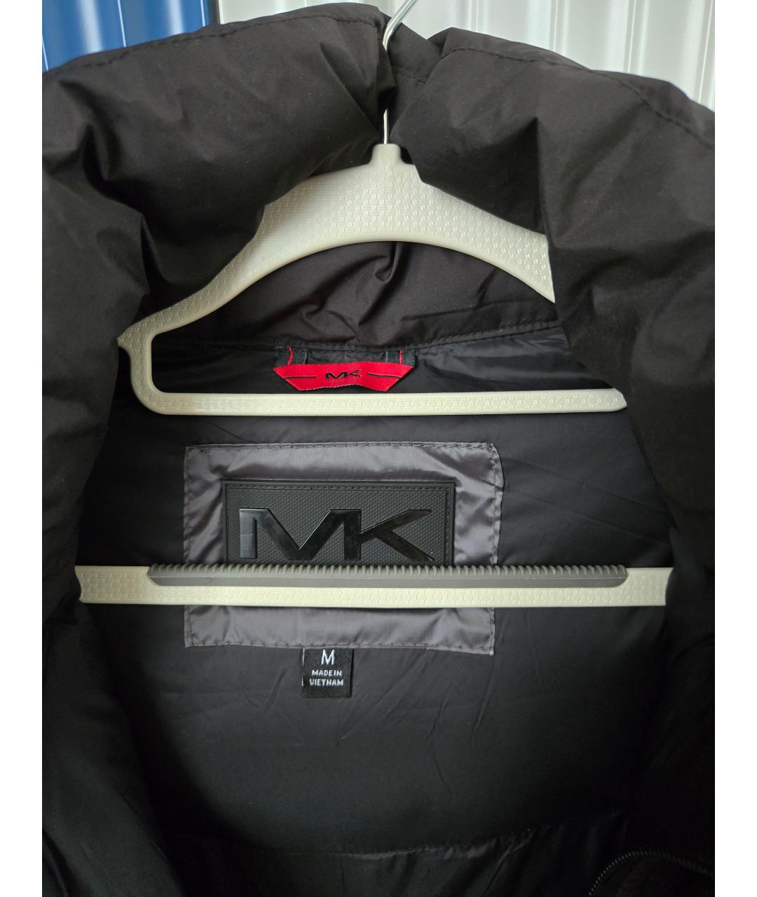 MICHAEL KORS Антрацитовая полиэстеровая куртка, фото 5