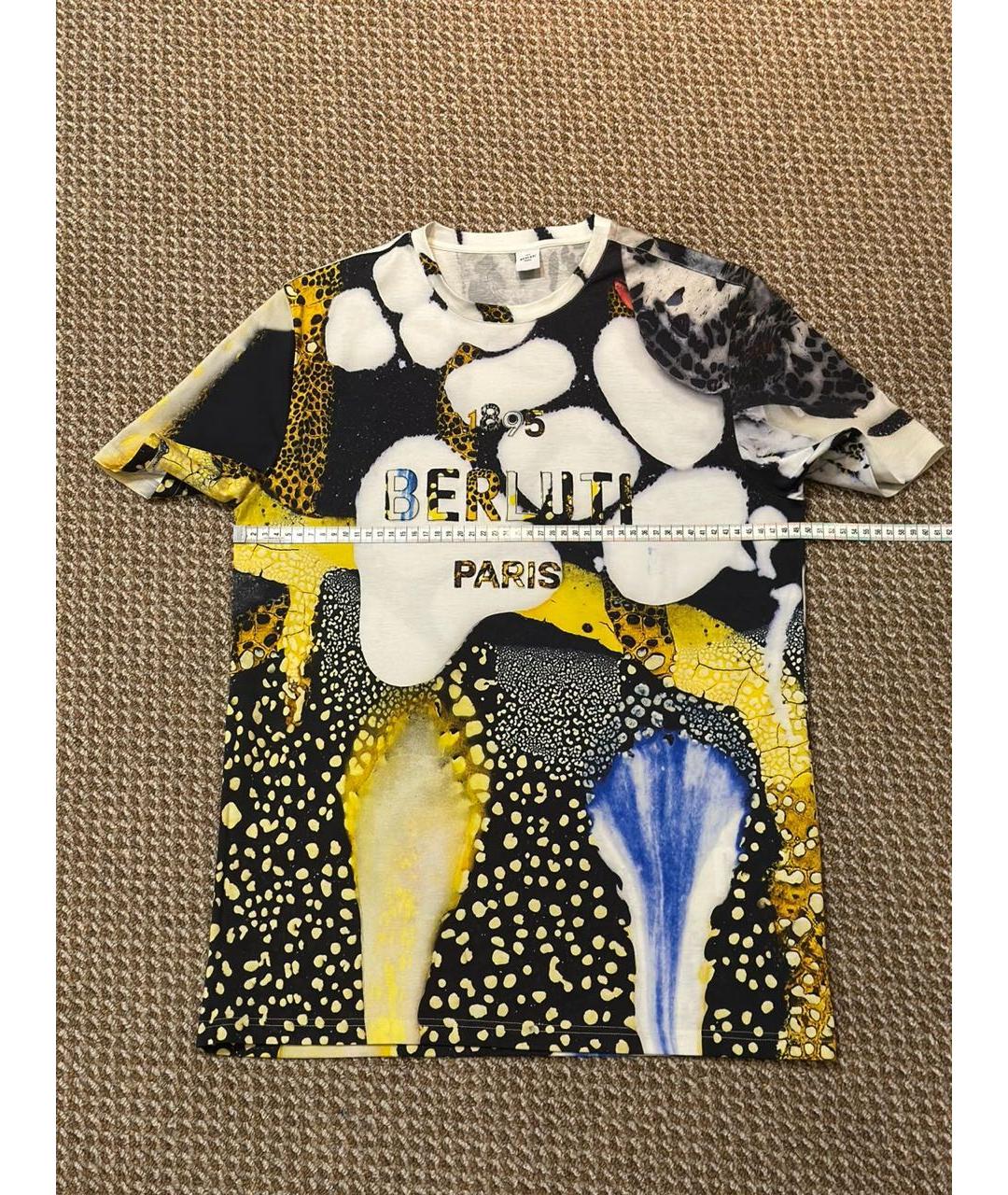 BERLUTI Мульти хлопковая футболка, фото 6