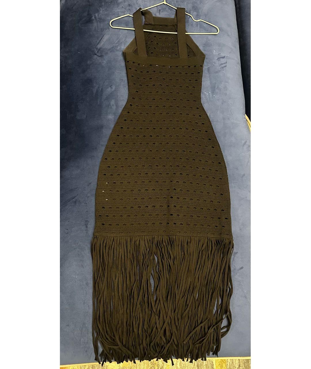 SANDRO Черное коктейльное платье, фото 2