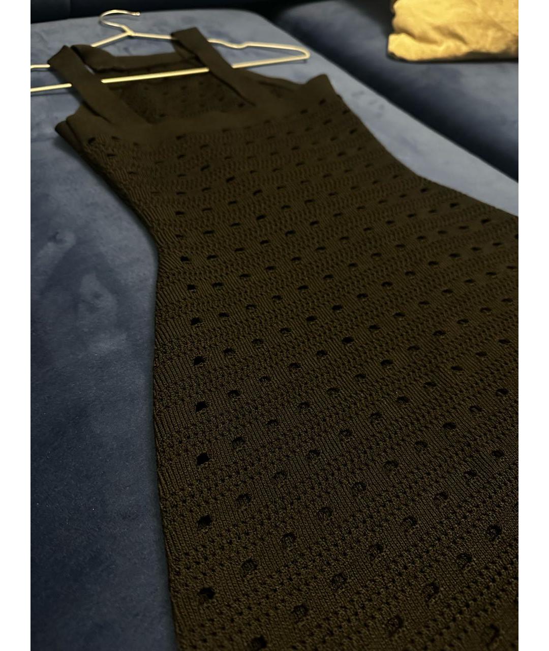 SANDRO Черное коктейльное платье, фото 7