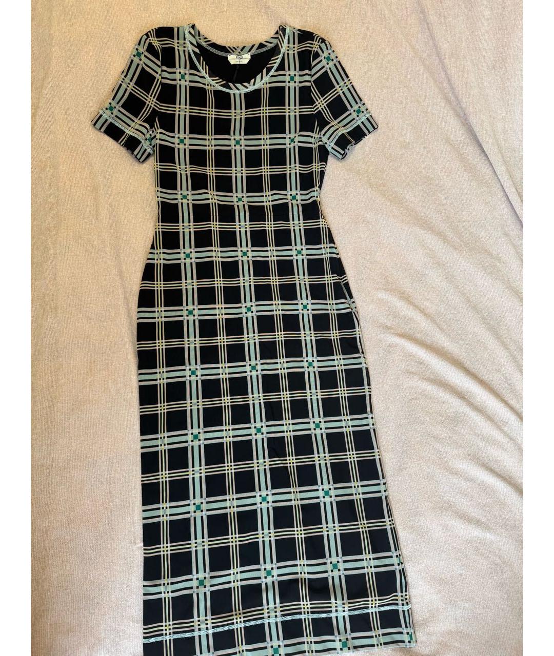 FENDI Мульти полиэстеровое повседневное платье, фото 6