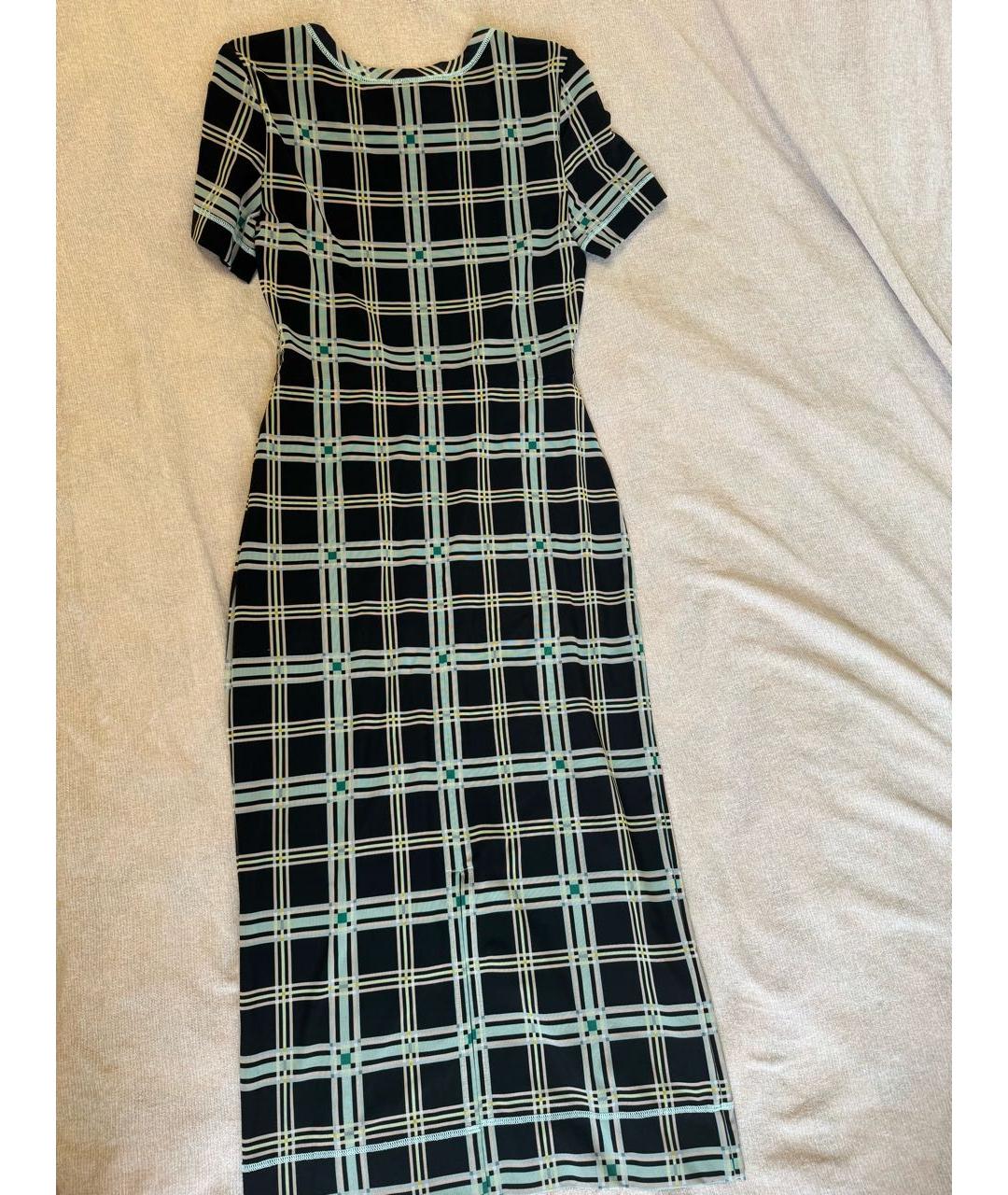 FENDI Мульти полиэстеровое повседневное платье, фото 2