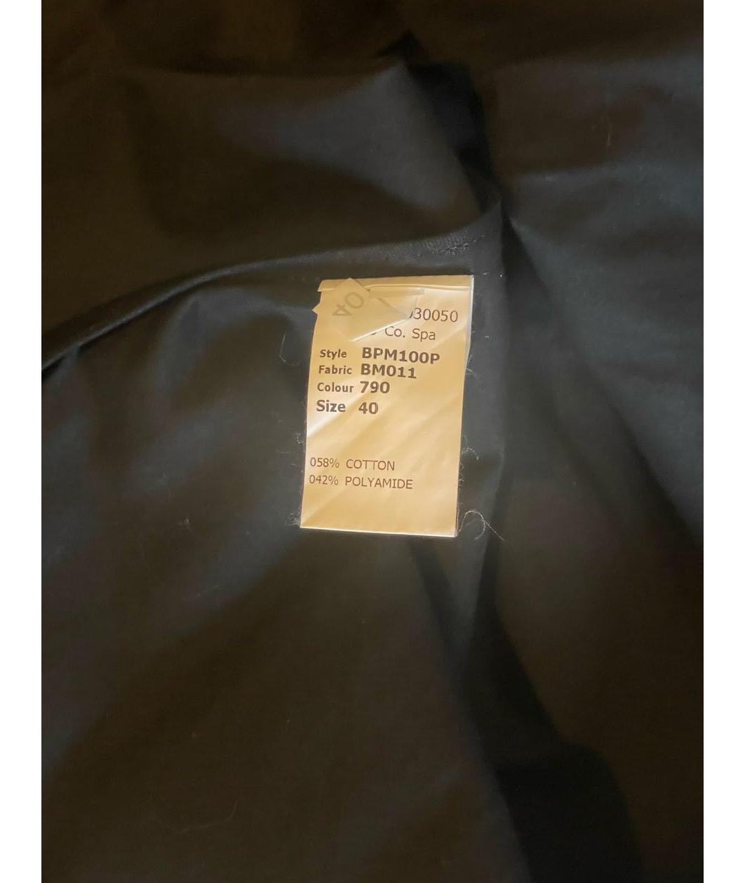 ANTONIO BERARDI Черная хлопковая юбка мини, фото 5