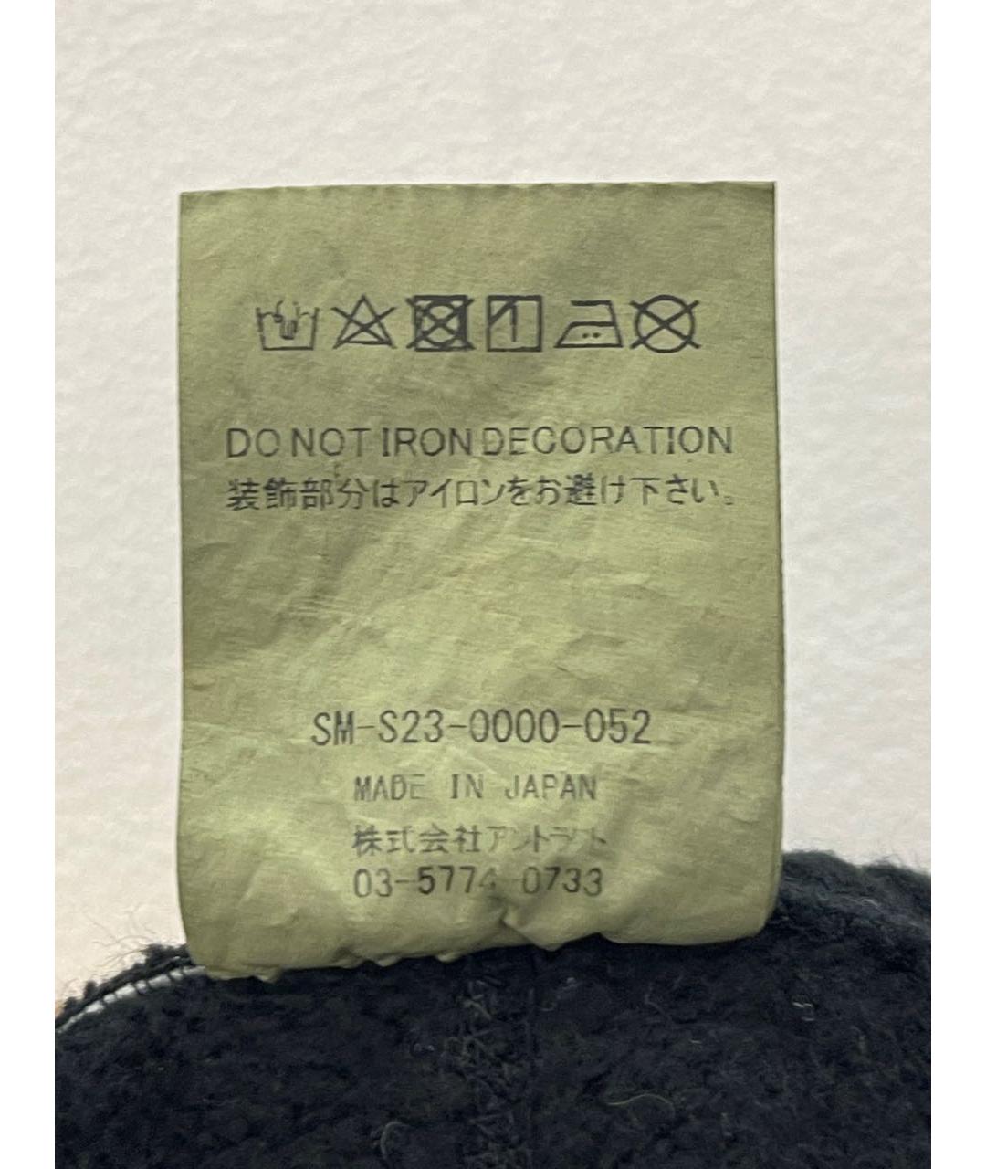 Saint Michael Черные хлопковые повседневные брюки, фото 7