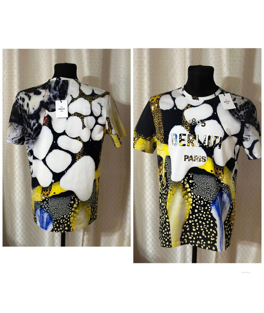 BERLUTI Мульти хлопковая футболка, фото 2