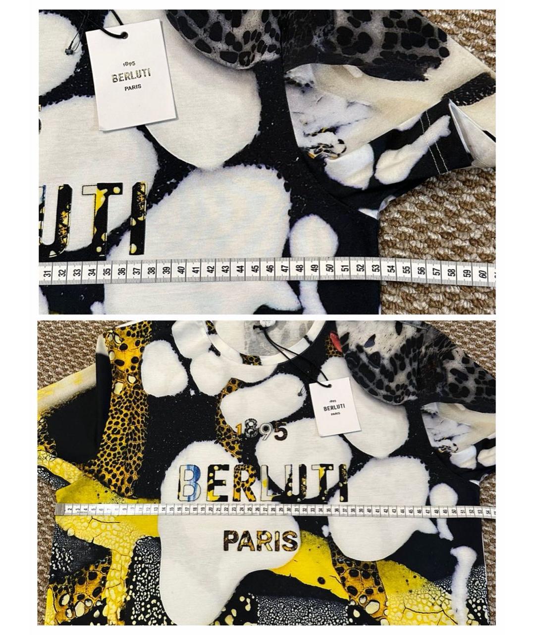 BERLUTI Мульти хлопковая футболка, фото 7