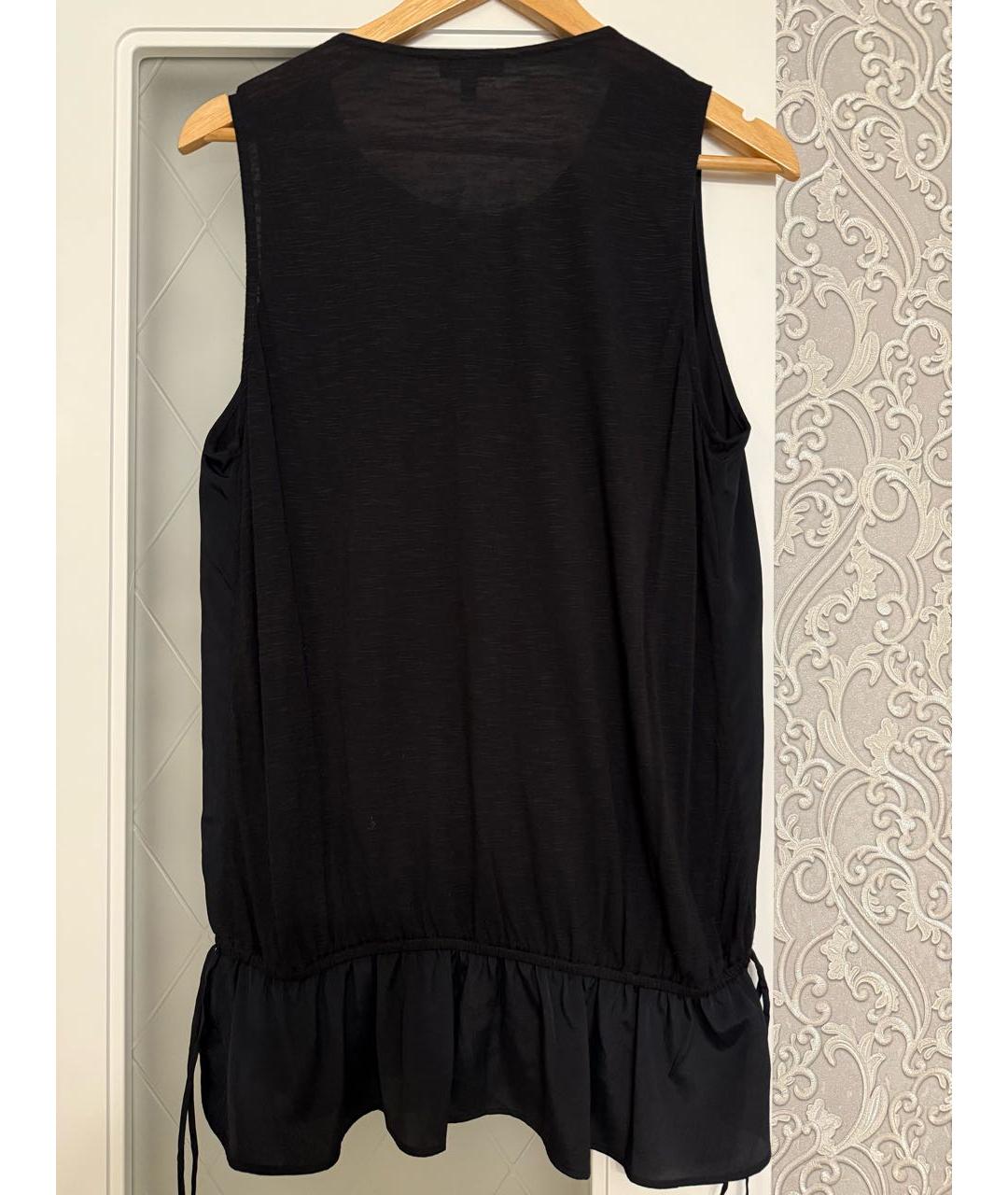 JUICY COUTURE Черная полиэстеровая майка, фото 2