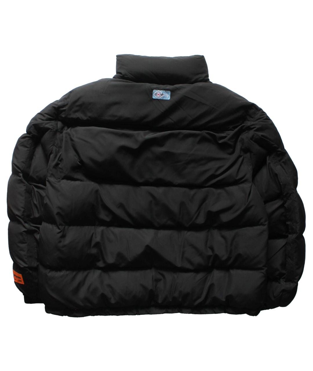 HERON PRESTON Черный полиэстеровый пуховик, фото 3