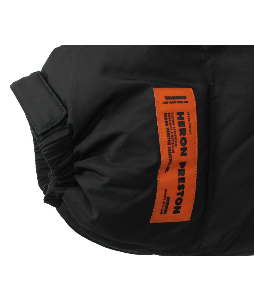HERON PRESTON Черный полиэстеровый пуховик, фото 5
