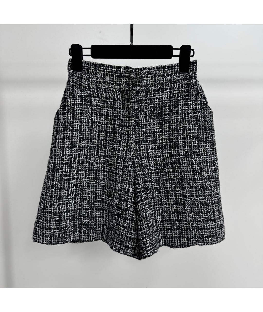 CHANEL Серые шорты, фото 2