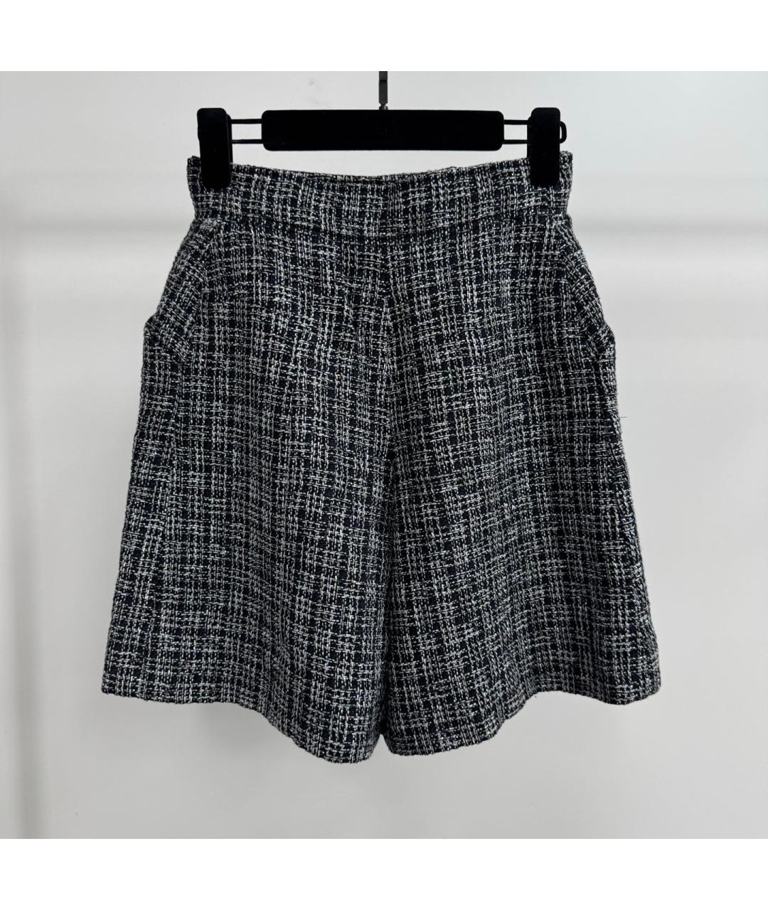 CHANEL Серые шорты, фото 5