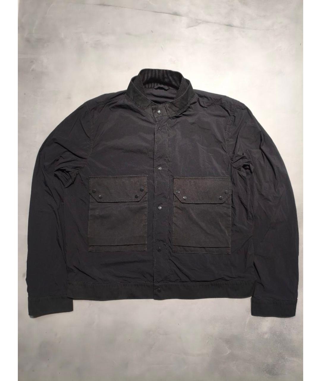 TEN C Черная полиамидовая куртка, фото 1