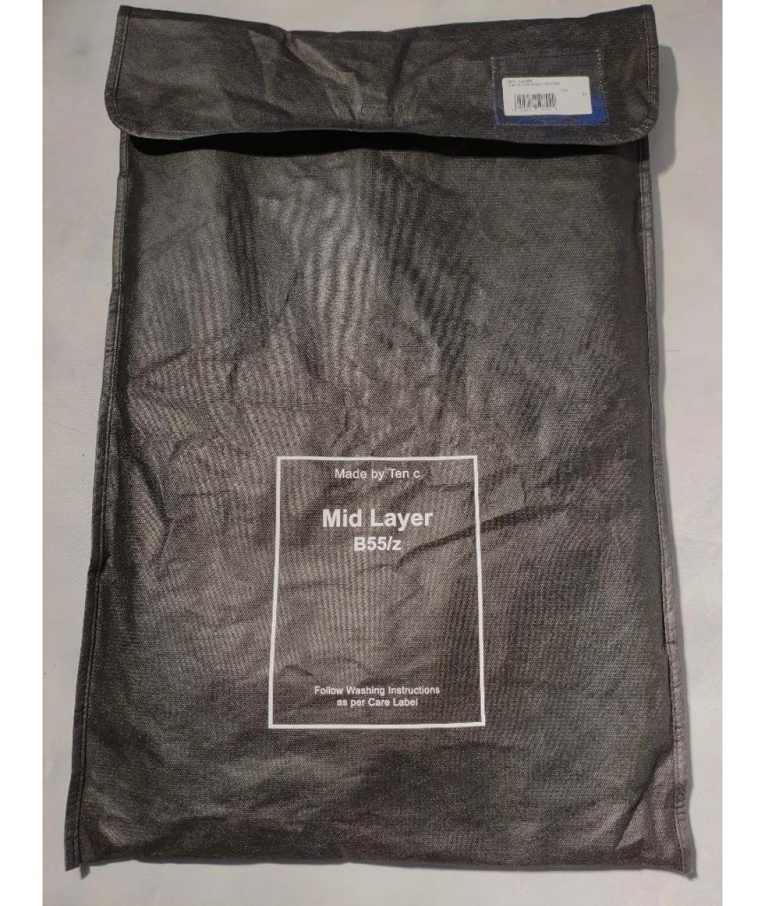 TEN C Черная полиамидовая куртка, фото 4