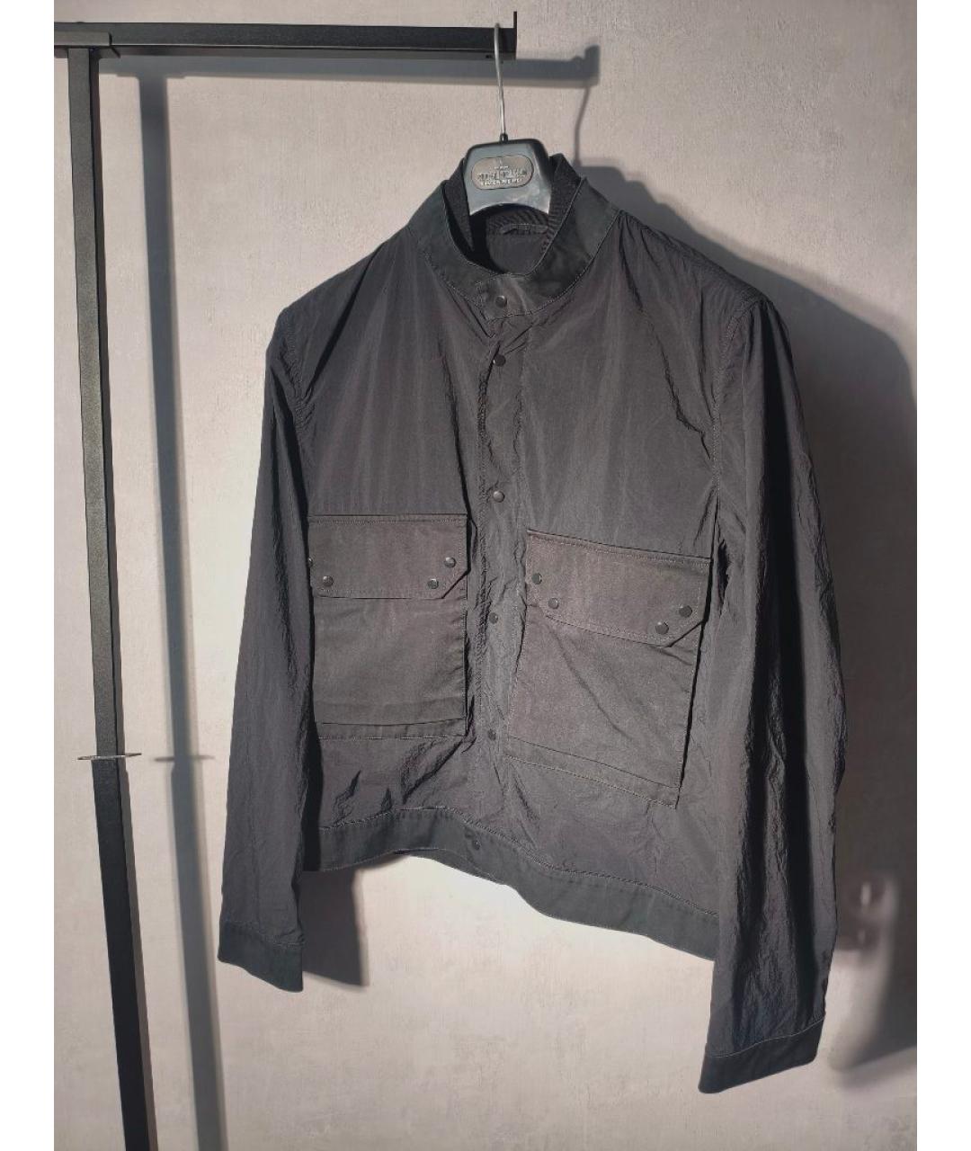 TEN C Черная полиамидовая куртка, фото 5