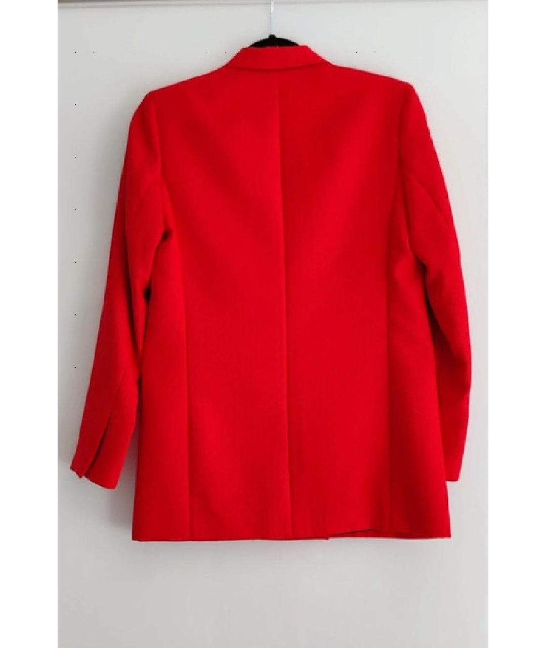 SANDRO Красный вискозный жакет/пиджак, фото 2