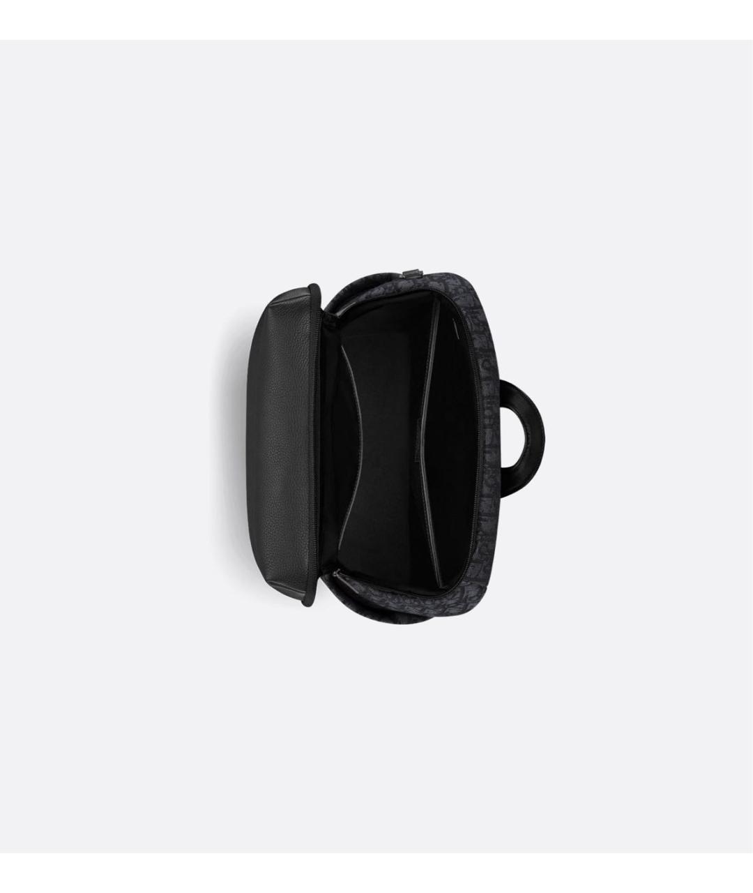 CHRISTIAN DIOR Черный тканевый рюкзак, фото 5