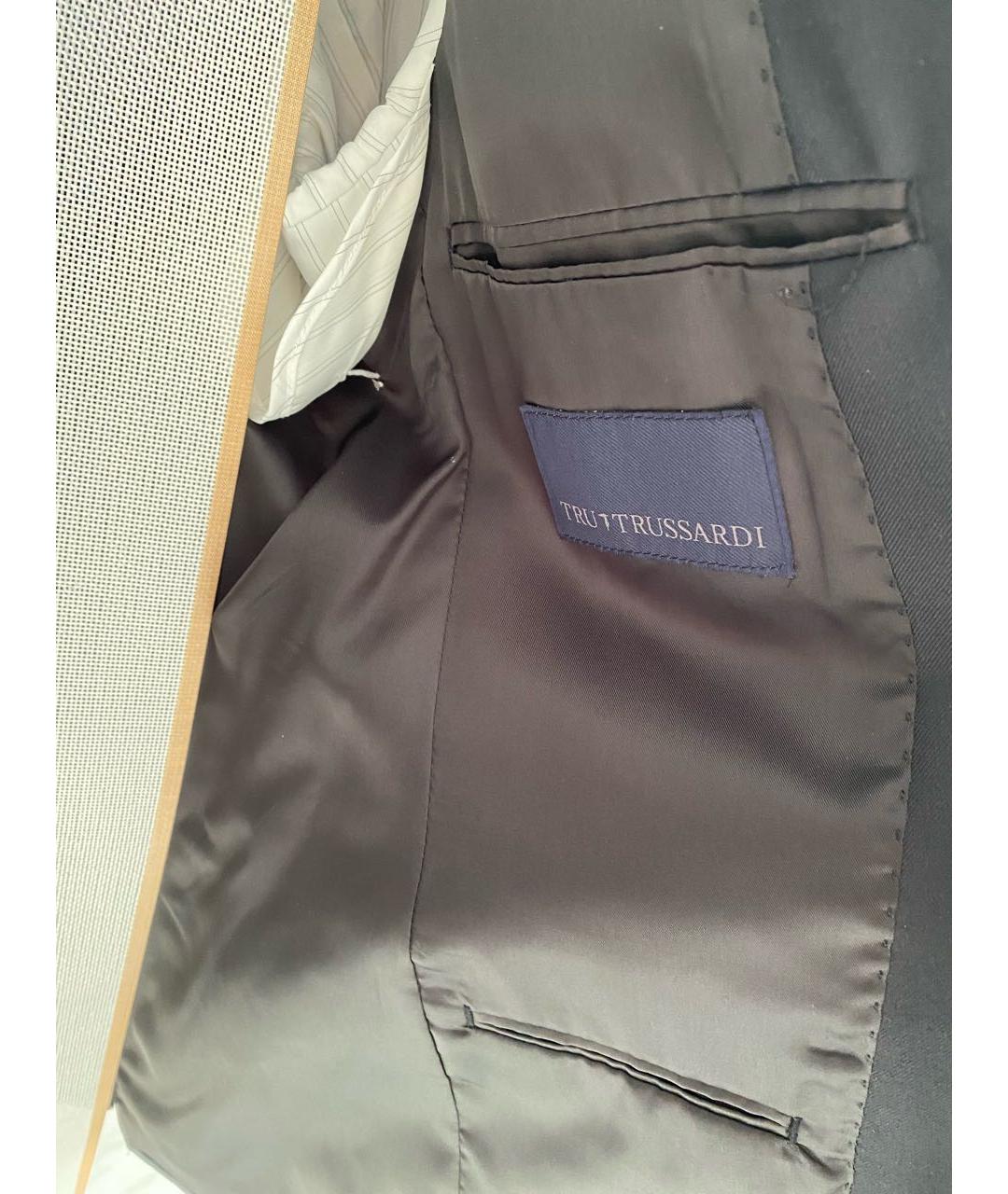 TRUSSARDI Черный повседневный костюм, фото 5