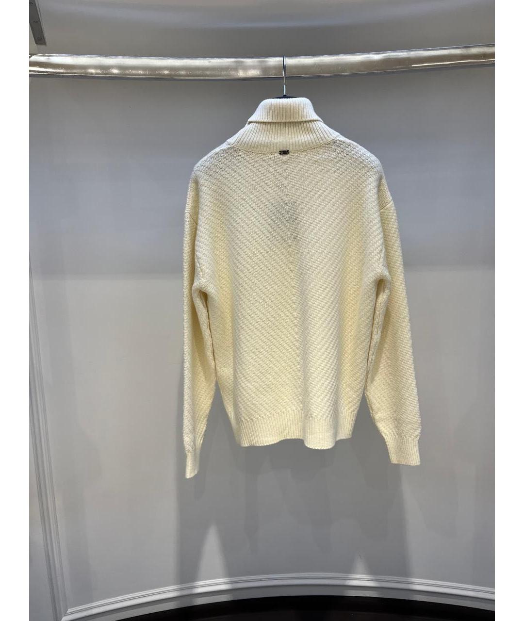 HERNO Белый шерстяной джемпер / свитер, фото 2