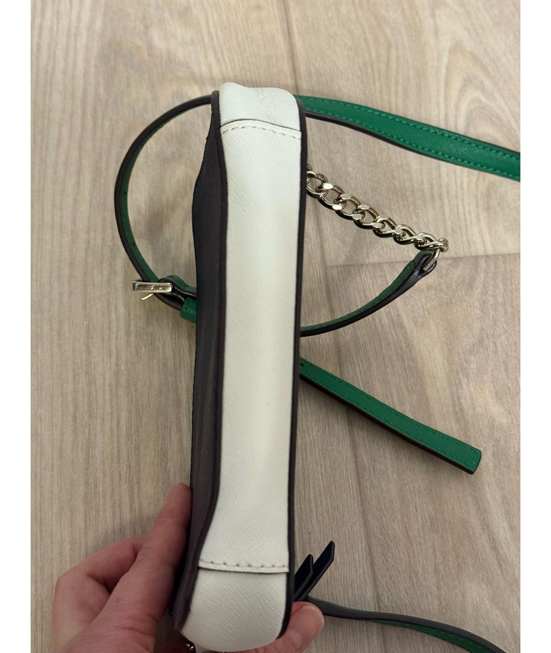 KATE SPADE Темно-синяя кожаная сумка через плечо, фото 3