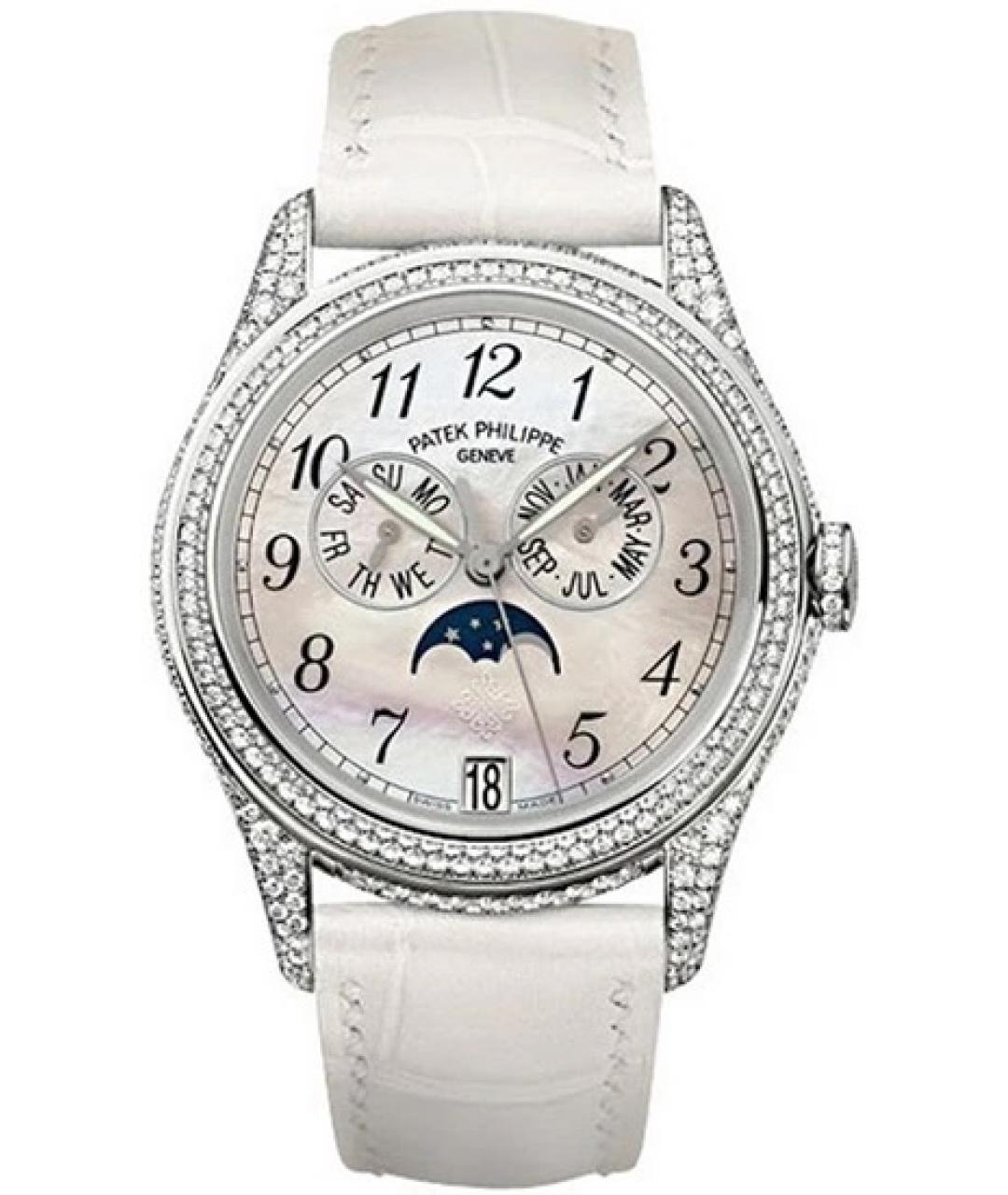 PATEK PHILIPPE Белые часы из белого золота, фото 1