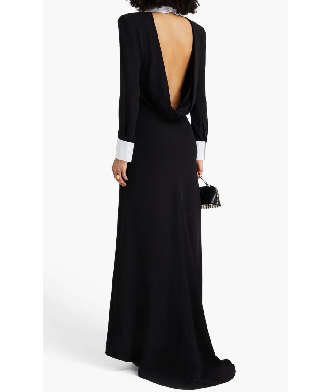 VALENTINO Черное коктейльное платье, фото 3