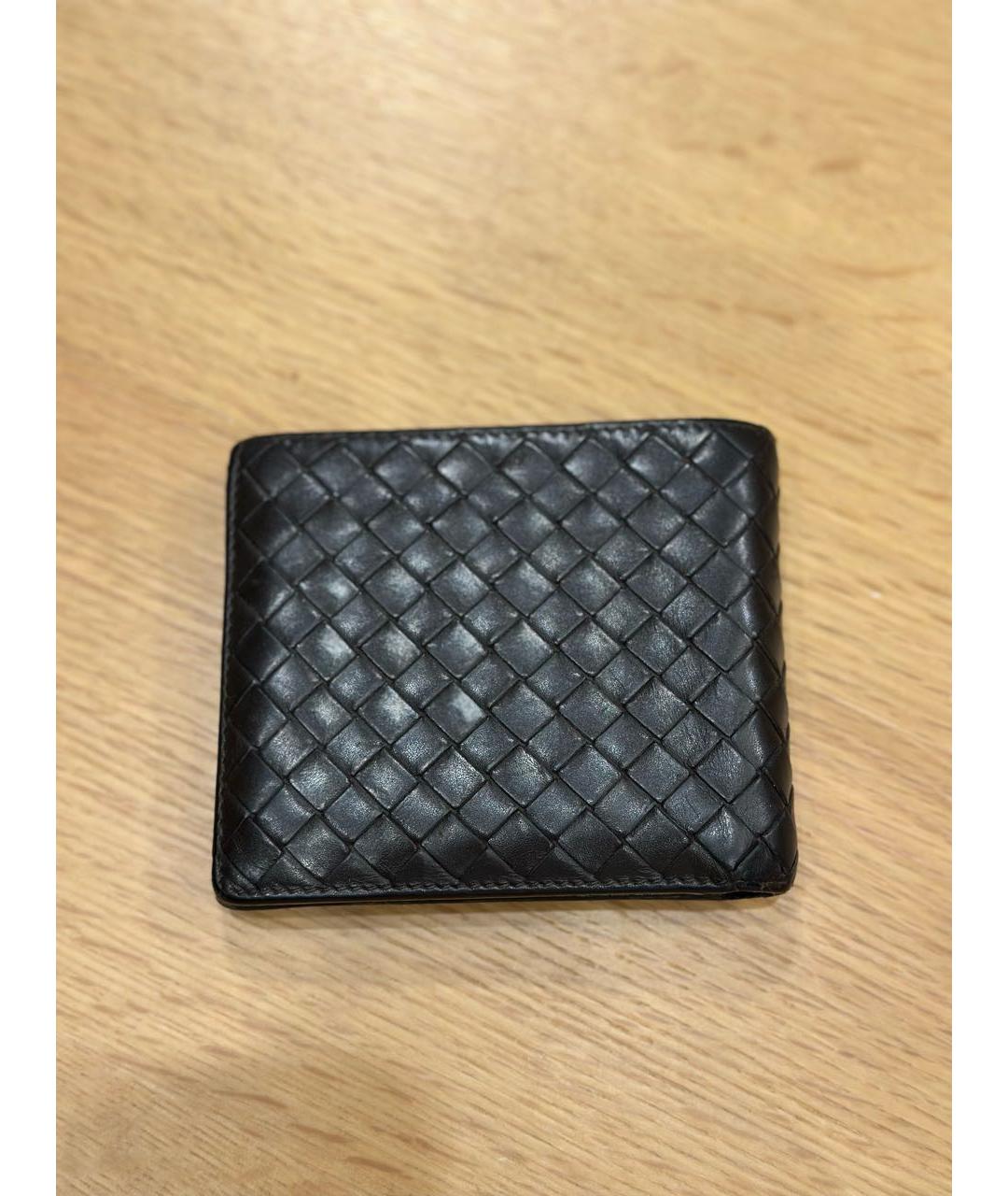 BOTTEGA VENETA Коричневый кожаный кошелек, фото 2