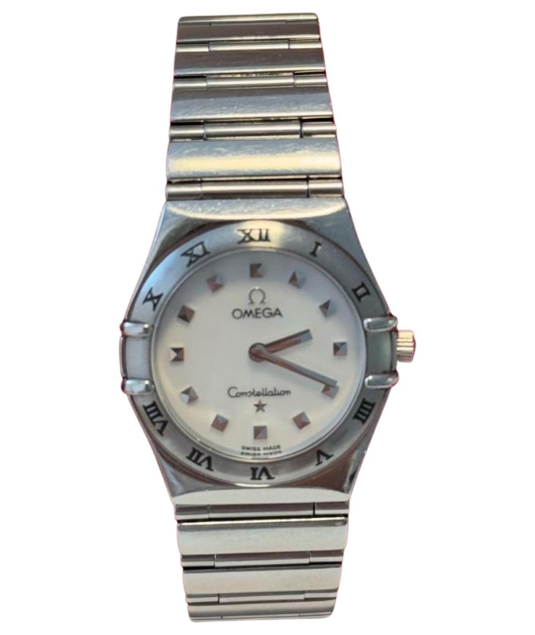 OMEGA Серебряные часы, фото 1