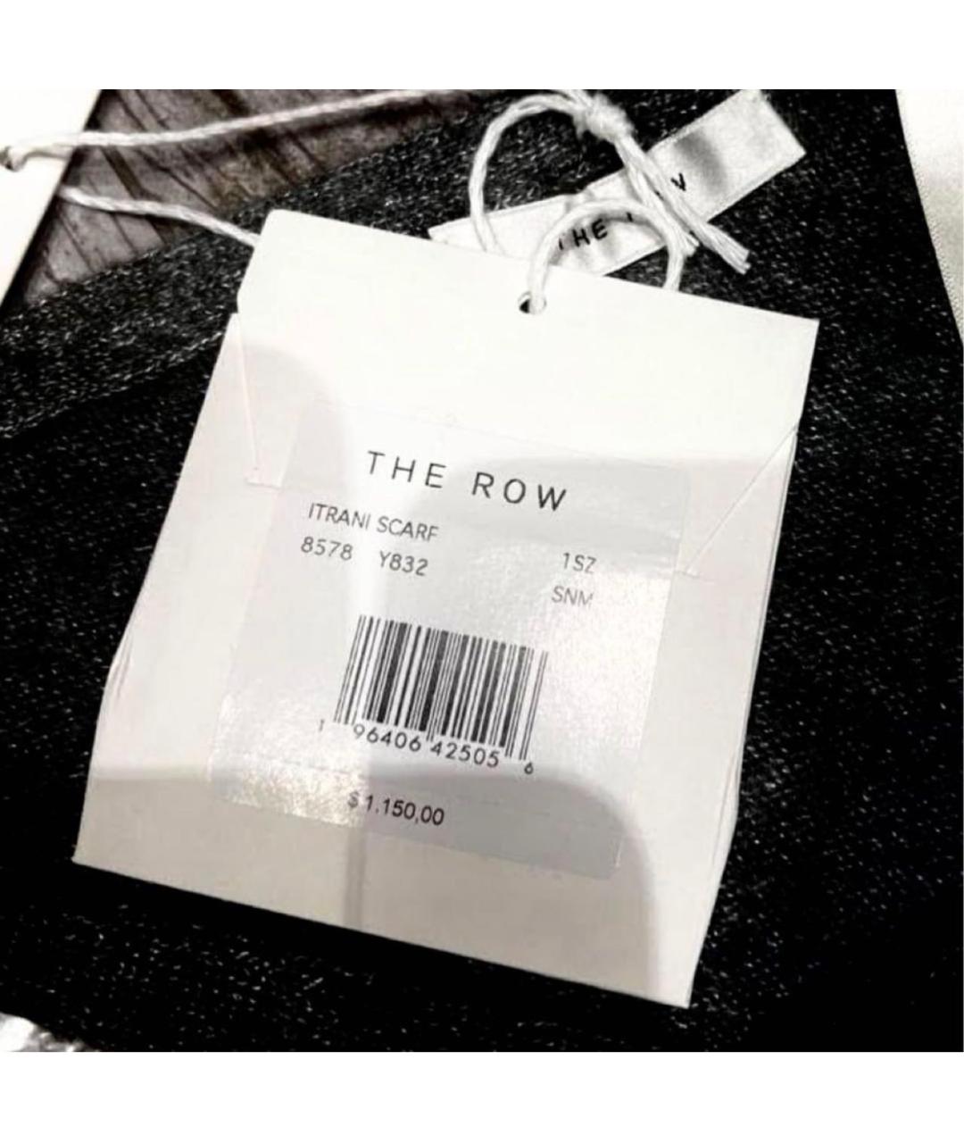 THE ROW Черная кашемировая повязка на голову, фото 5