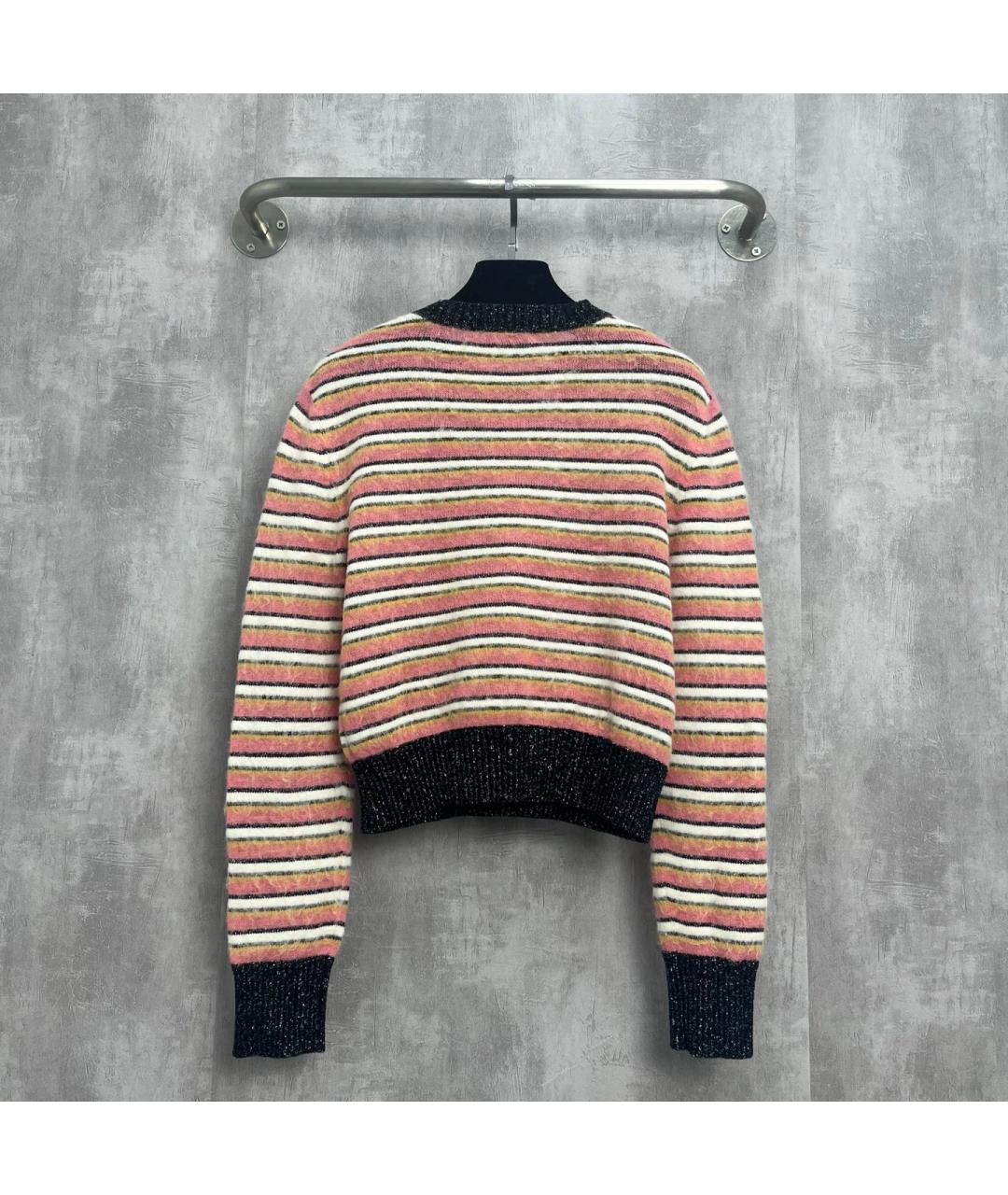 CHANEL Розовый хлопковый джемпер / свитер, фото 3