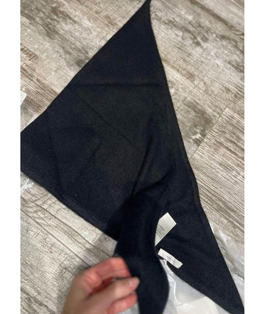 THE ROW Черная кашемировая повязка на голову, фото 4