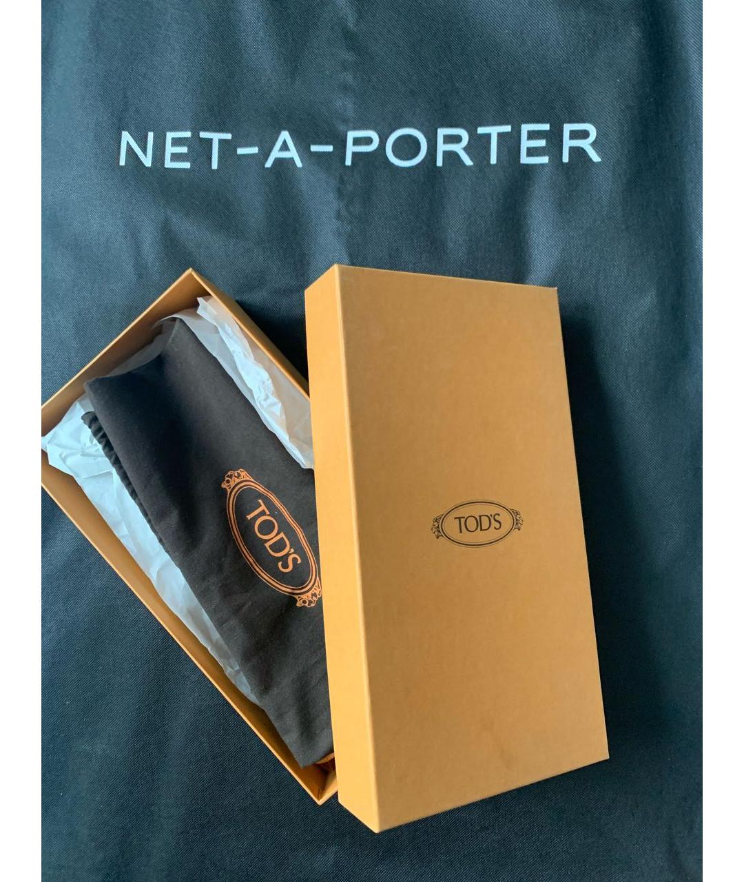 TOD'S Коричневые замшевые эспадрильи, фото 2