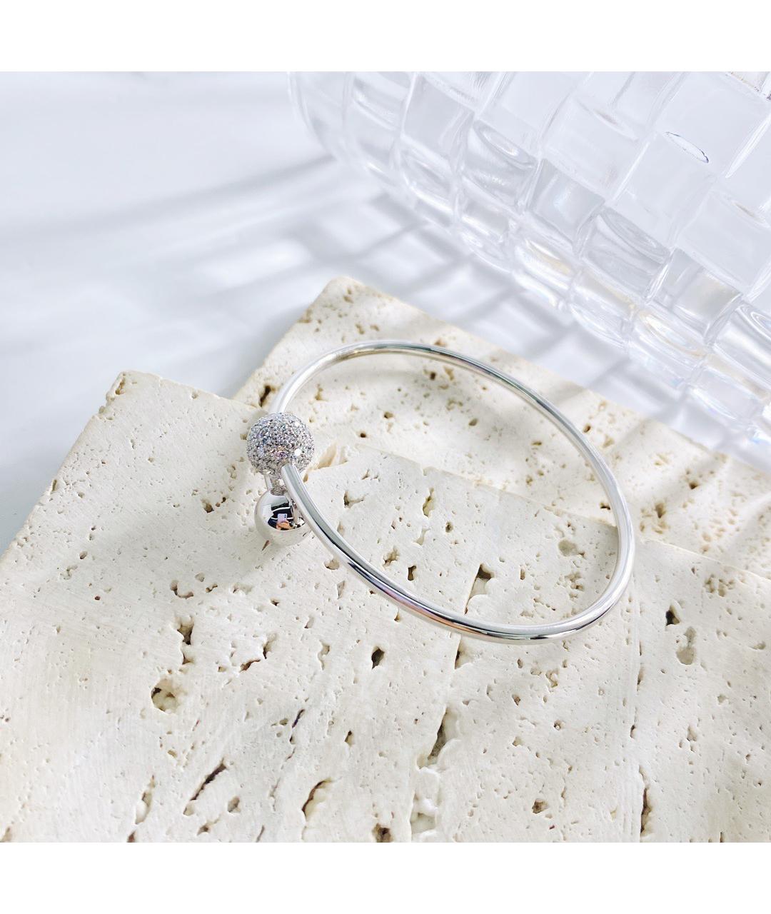 TIFFANY&CO Серебрянный браслет из белого золота, фото 3