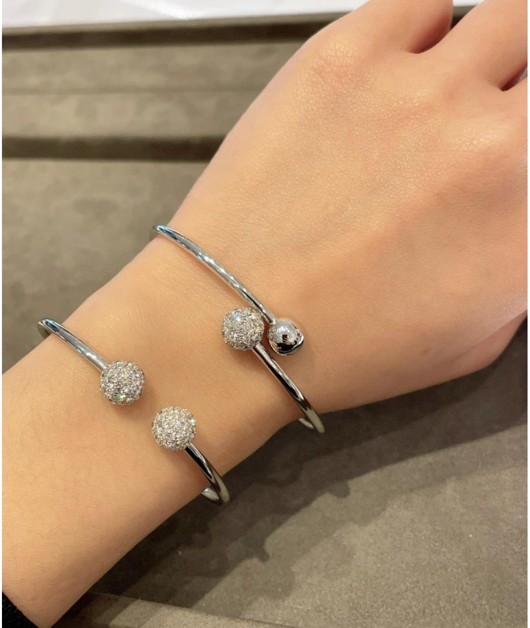 TIFFANY&CO Серебрянный браслет из белого золота, фото 4