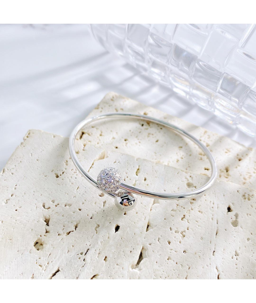 TIFFANY&CO Серебрянный браслет из белого золота, фото 6