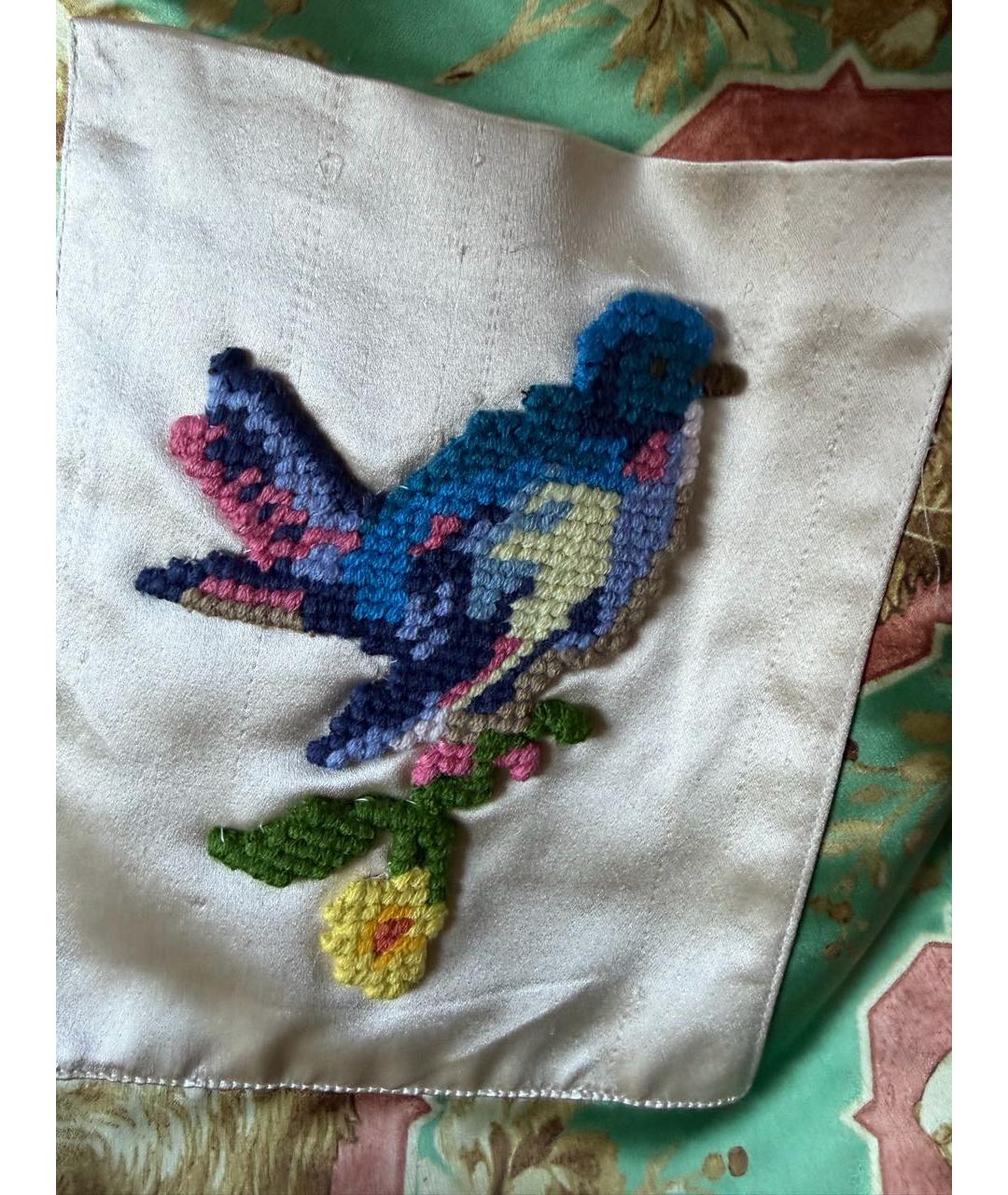 GUCCI Золотой полиамидовый кардиган, фото 3