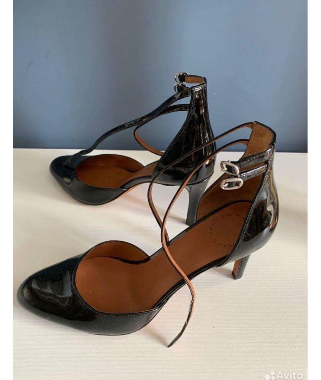 MARC JACOBS Черные туфли из лакированной кожи, фото 3